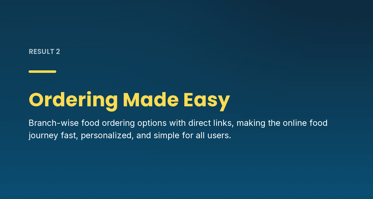 Salt’n Pepper Restaurants – Website — detail view